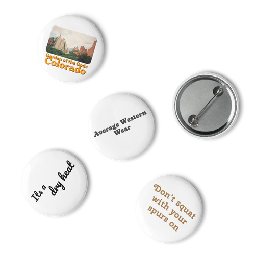 Average Western Wear Pins